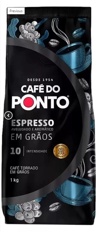 Café Do Ponto - Roasted Coffe Beans - Espresso, 1kg