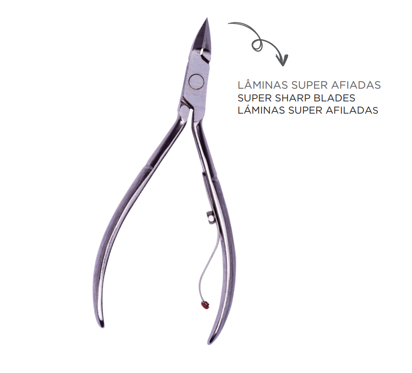 Cuticle Nipper Classic Plus+ 522-AP Alicate Cuticula - Mundial