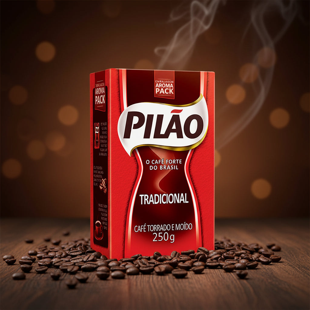 Pilão Ground Coffee Vacuum Packed 250g. - RocaBuy.com