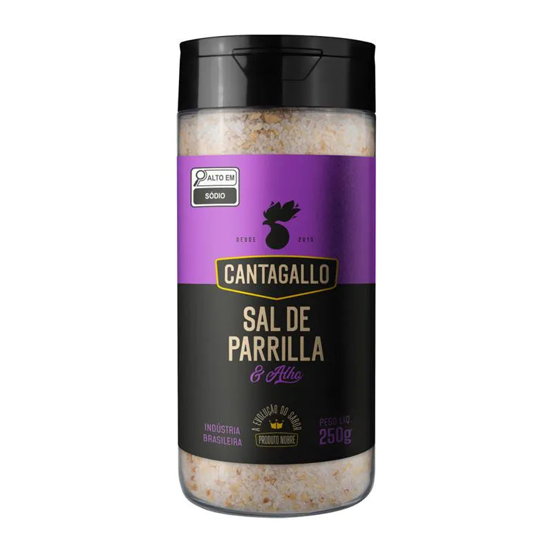 Sal de Parrilla e Alho CantaGallo 250g