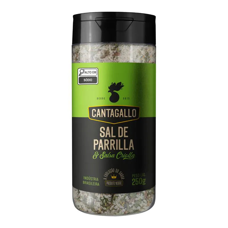 Sal de Parrilla e Salsa Criolla CantaGallo 250g