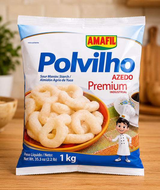 Amafil Polvilho Azedo Premium 1kg – Pack of 2