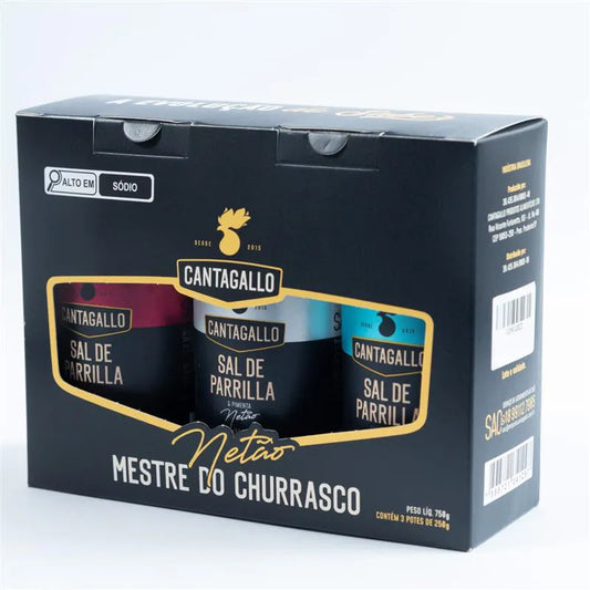 Kit Mestre do Churrasco CantaGallo by Netão