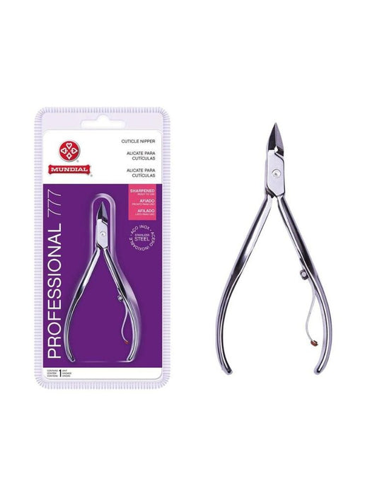 Cuticle Nipper MUNDIAL 777 Professional - Sharpened Nail Care Cuticle