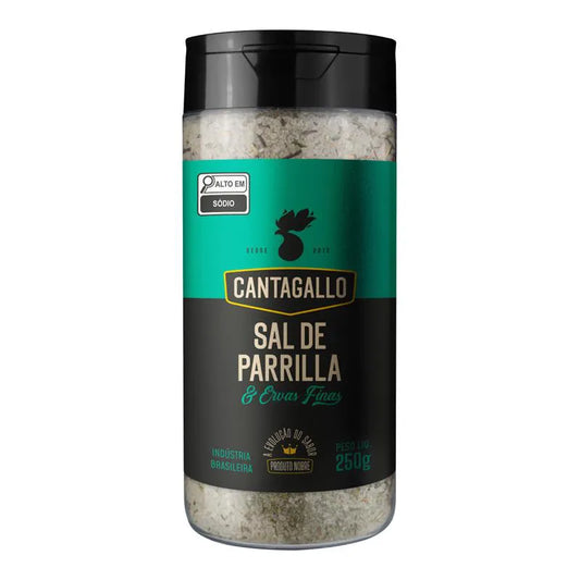 Sal de Parrilla e Ervas Finas CantaGallo 250g