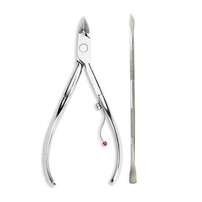 Alicate Mundial Professional Premium 778-E Cuticle Nipper Stainless Steel + Double Nail Spatula. - RocaBuy.com